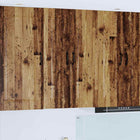 Keukenkast 60x31x100 cm oud hout wit frame
