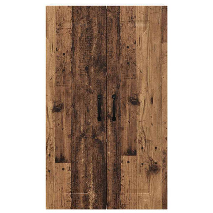 Keukenkast aan de muur Oud Hout 60 x 31 x 100 cm Bewerkt hout
