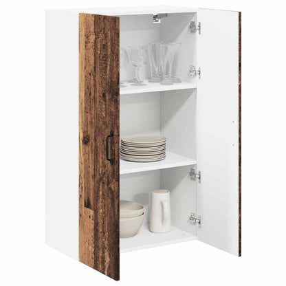 Keukenkast aan de muur Oud Hout 60 x 31 x 100 cm Bewerkt hout