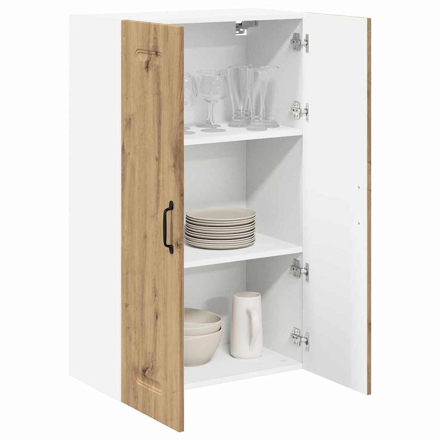 Keukenkast aan de muur met plank Artisan Eiken 60 x 31 x 100 cm