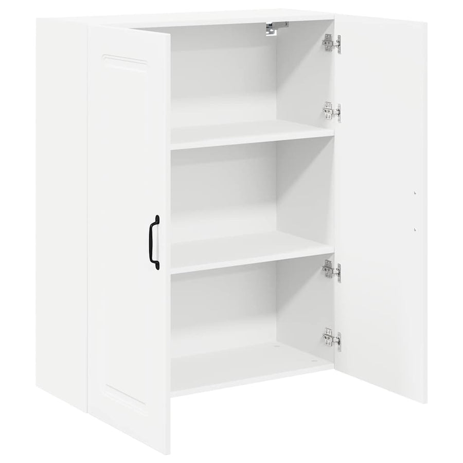 Keukenkast aan de muur Wit 80 x 31 x 100 cm Bewerkt hout