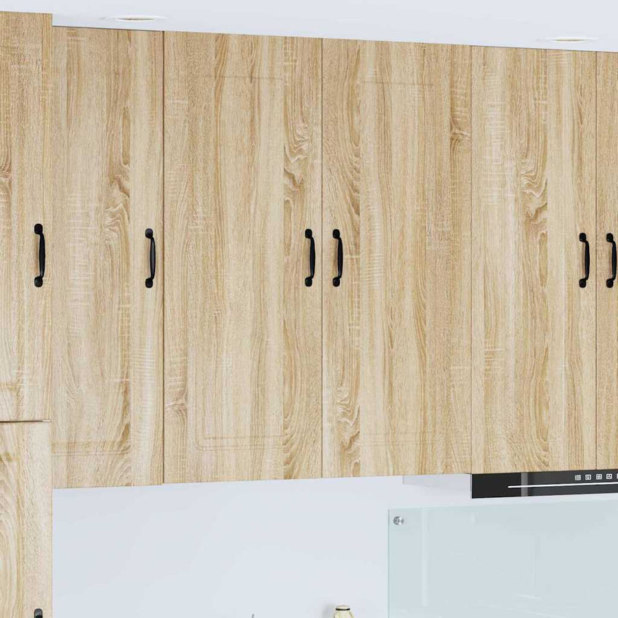 Keukenkast aan de muur met plank Sonoma Eiken 80 x 31 x 100 cm