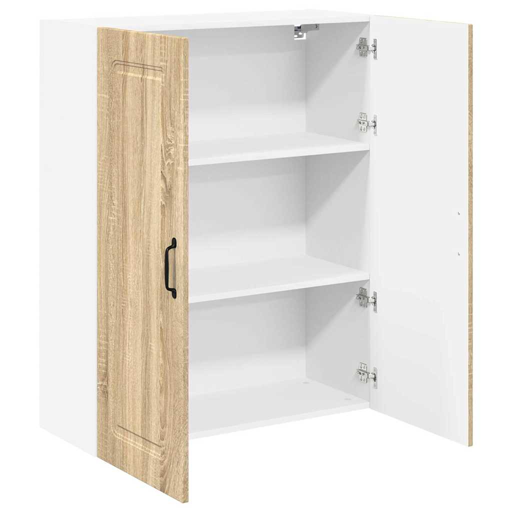 Keukenkast aan de muur met plank Sonoma Eiken 80 x 31 x 100 cm