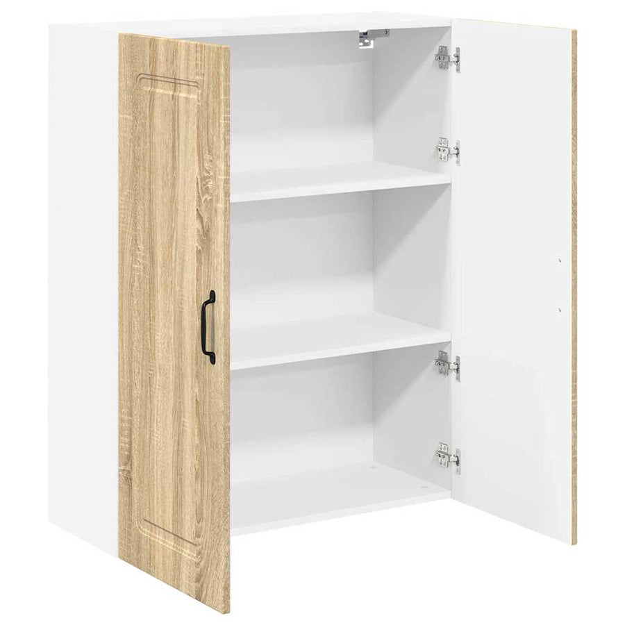 Keukenkast aan de muur met plank Sonoma Eiken 80 x 31 x 100 cm