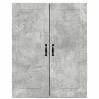 Keukenkast aan de muur met plank Beton Grijs 80 x 31 x 100 cm