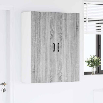 Keukenkast aan de muur met plank Grijs Sonoma 80 x 31 x 100 cm