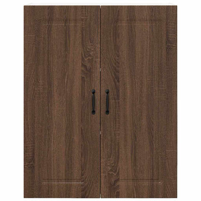 Keukenkast aan de muur met plank Bruin Eiken 80 x 31 x 100 cm