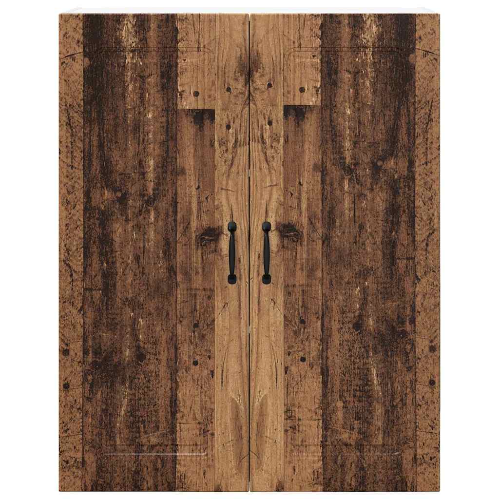 Keukenkast aan de muur Oud Hout 80 x 31 x 100 cm Bewerkt hout