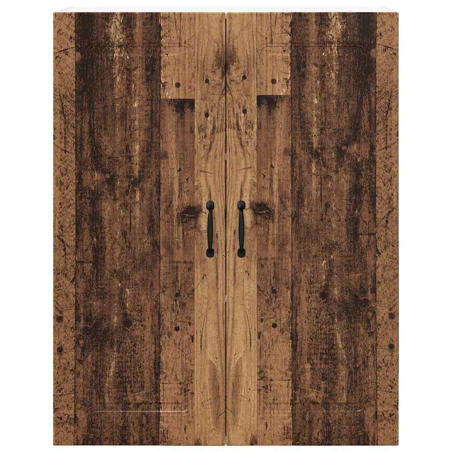 Keukenkast aan de muur Oud Hout 80 x 31 x 100 cm Bewerkt hout