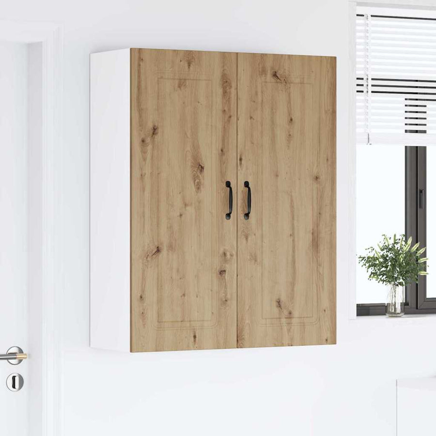 Keukenkast aan de muur met plank Artisan Eiken 80 x 31 x 100 cm