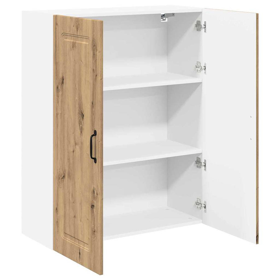 Keukenkast aan de muur met plank Artisan Eiken 80 x 31 x 100 cm
