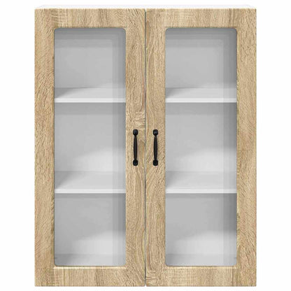 Keukenkast aan de muur met plank Sonoma Eiken 80 x 31 x 100 cm