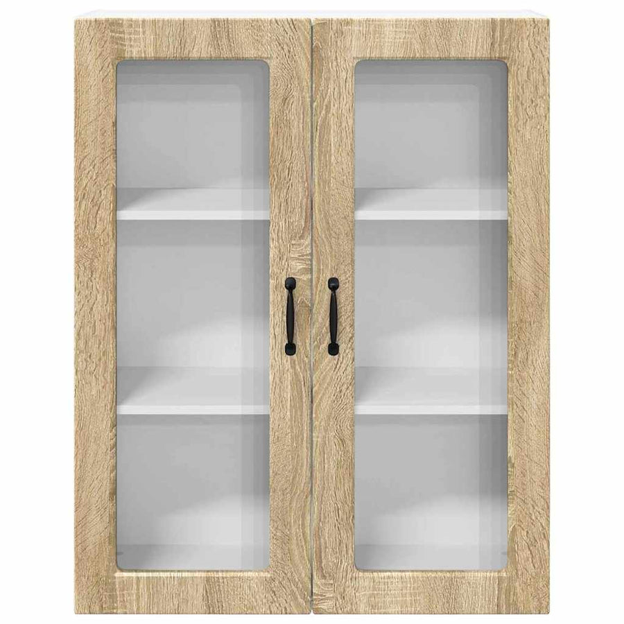 Keukenkast aan de muur met plank Sonoma Eiken 80 x 31 x 100 cm