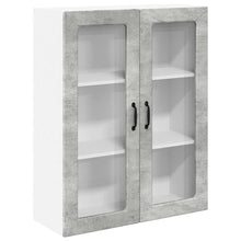 Keukenkast aan de muur met plank Beton Grijs 80 x 31 x 100 cm