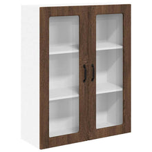 Keukenkast aan de muur met plank Bruin Eiken 80 x 31 x 100 cm