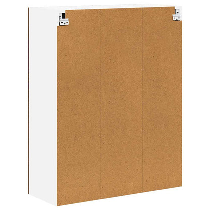 Keukenkast aan de muur met plank Bruin Eiken 80 x 31 x 100 cm