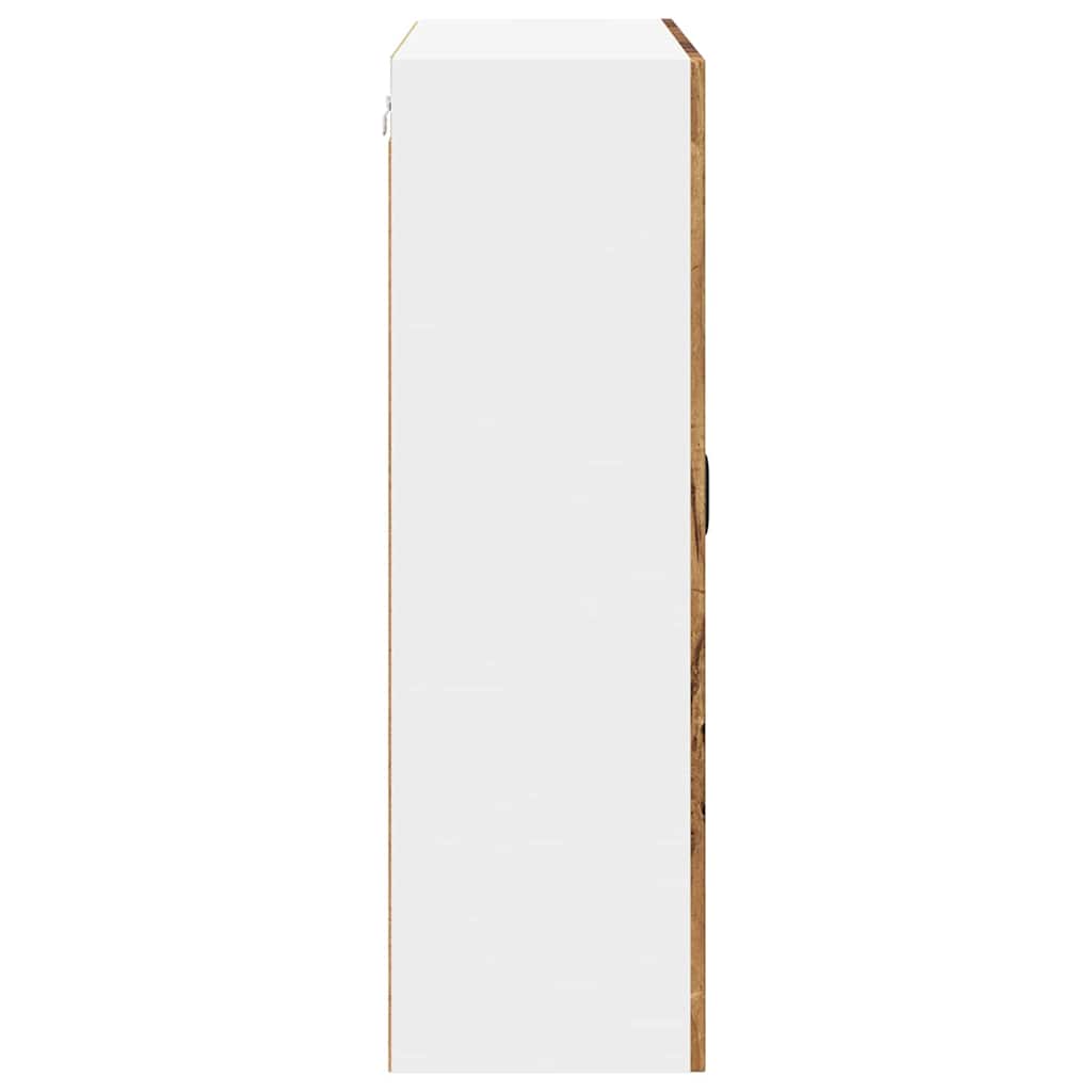 Keukenkast aan de muur Oud Hout 80 x 31 x 100 cm Bewerkt hout