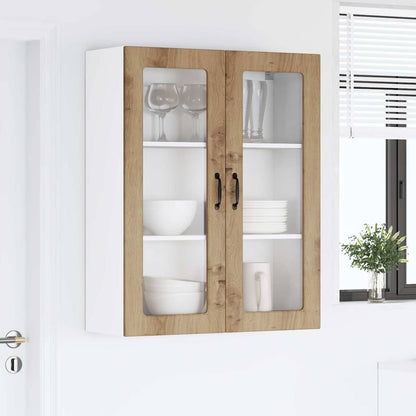 Keukenkast aan de muur met plank Artisan Eiken 80 x 31 x 100 cm
