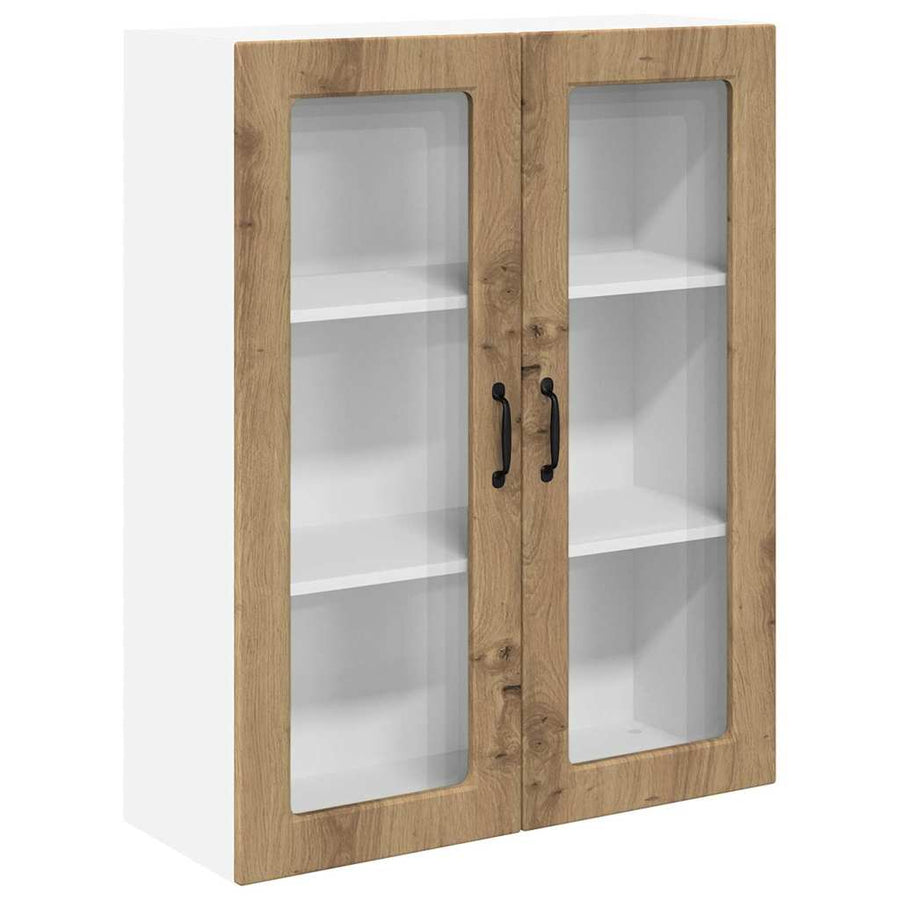 Keukenkast aan de muur met plank Artisan Eiken 80 x 31 x 100 cm