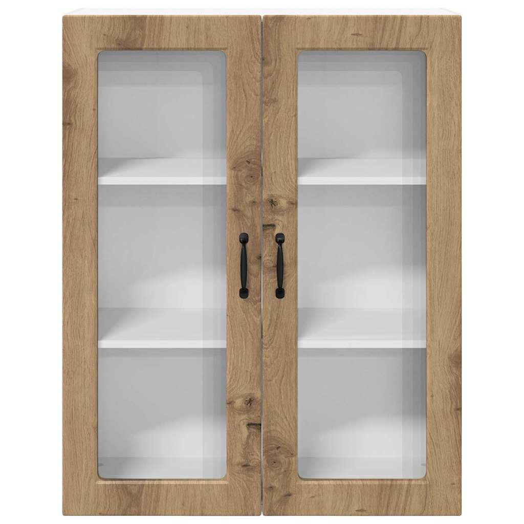 Keukenkast aan de muur met plank Artisan Eiken 80 x 31 x 100 cm