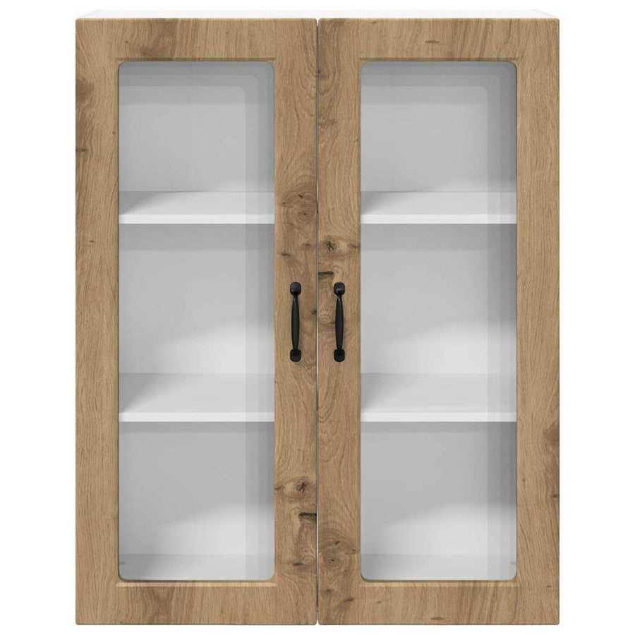 Keukenkast aan de muur met plank Artisan Eiken 80 x 31 x 100 cm