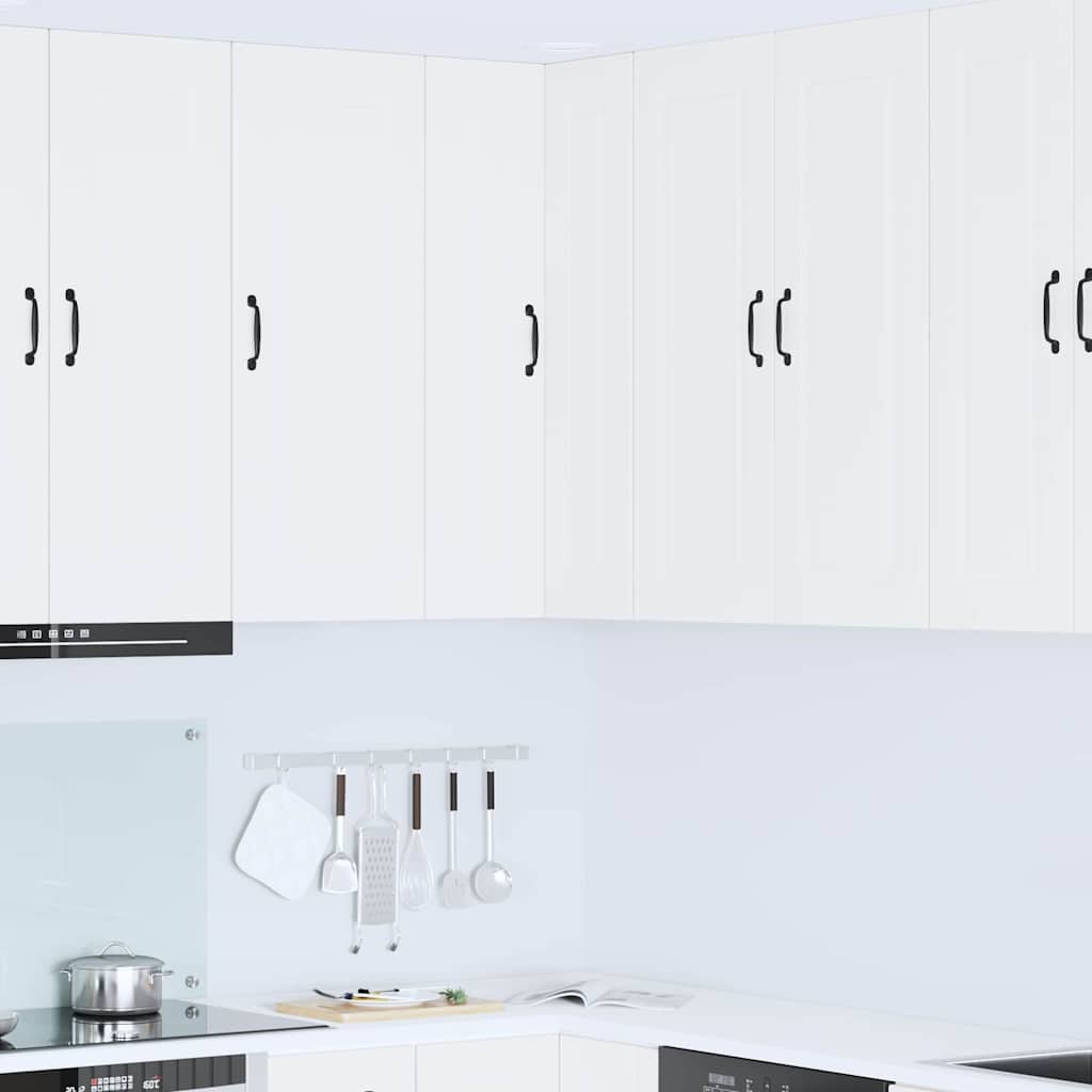Keukenkast aan de muur Wit 57 x 57 x 100 cm Bewerkt hout