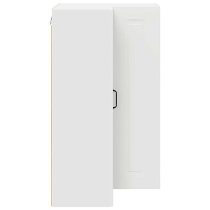 Keukenkast aan de muur Wit 57 x 57 x 100 cm Bewerkt hout