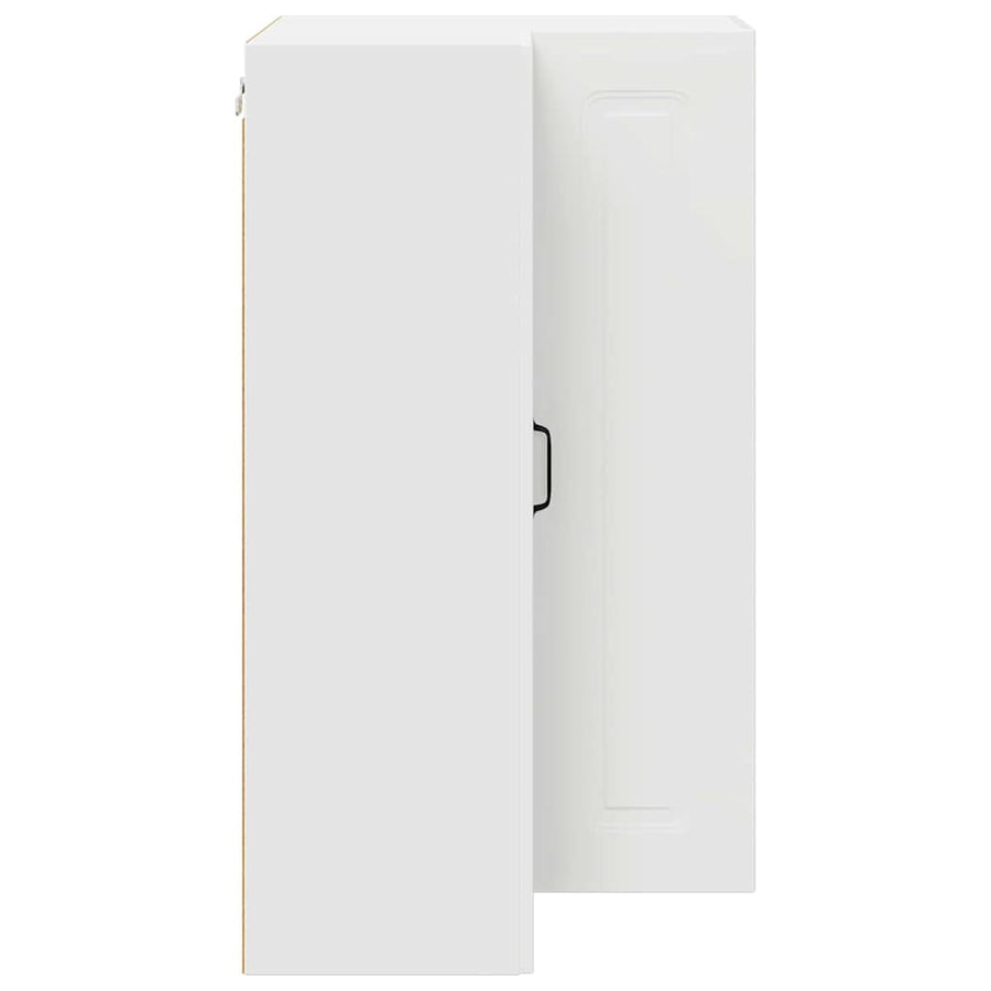 Keukenkast aan de muur Wit 57 x 57 x 100 cm Bewerkt hout