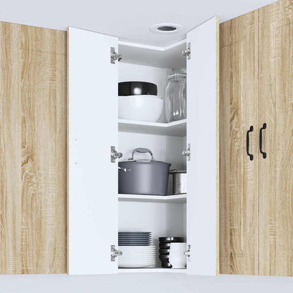 Keukenkast aan de muur met plank Sonoma Eiken 57 x 57 x 100 cm