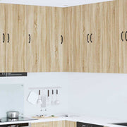 Keukenkast 57x57x100 cm sonoma eiken wit