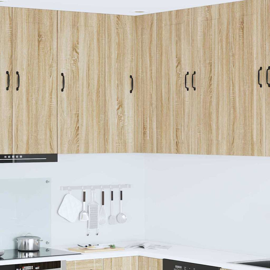 Keukenkast aan de muur met plank Sonoma Eiken 57 x 57 x 100 cm