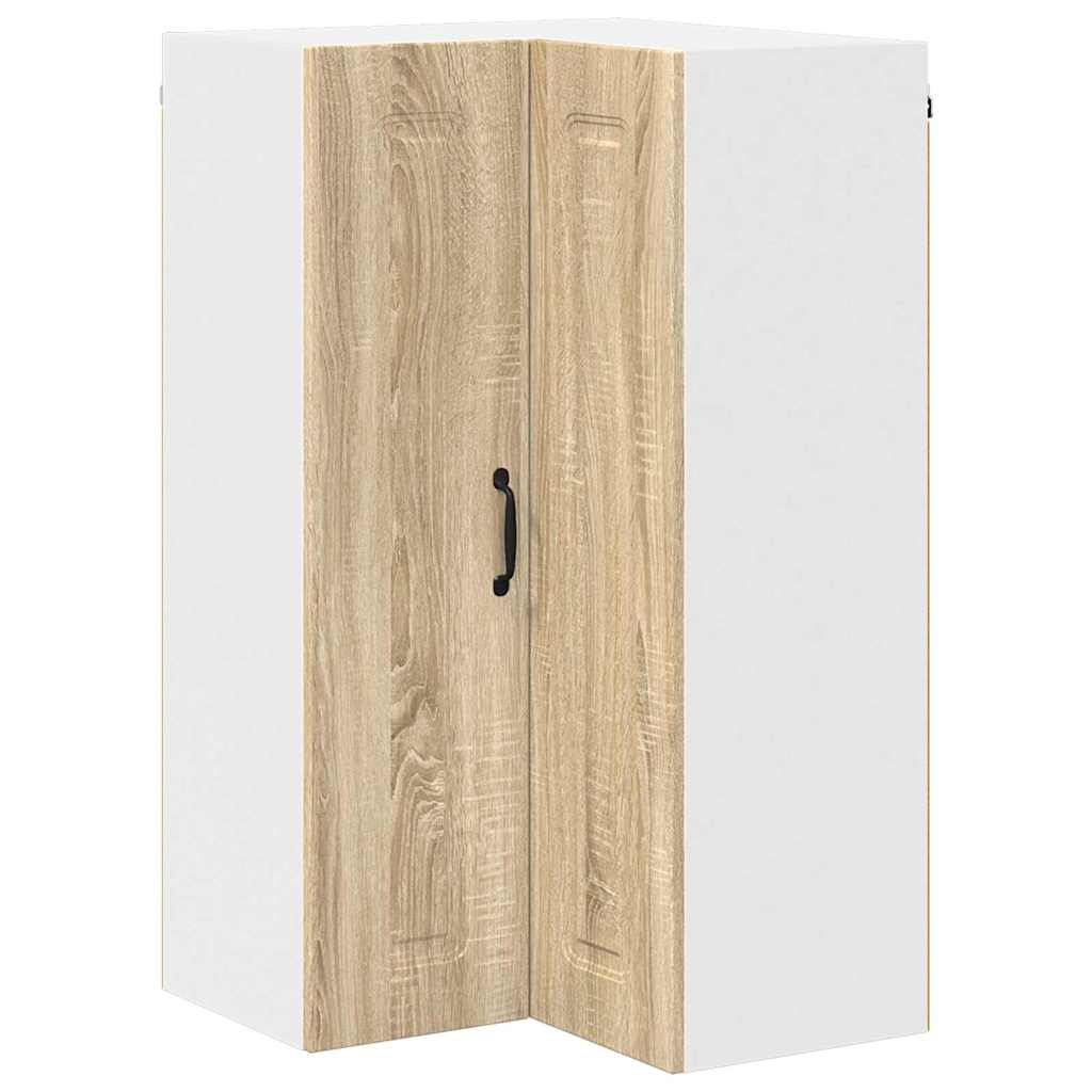 Keukenkast aan de muur met plank Sonoma Eiken 57 x 57 x 100 cm