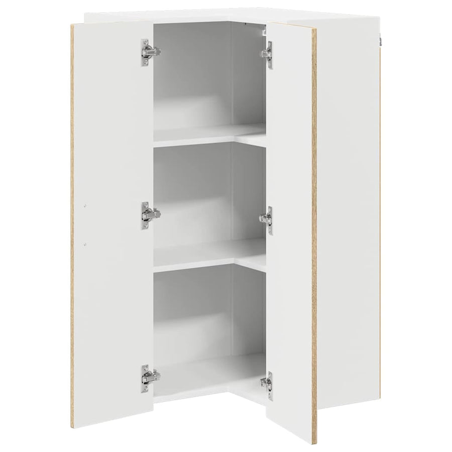 Keukenkast aan de muur met plank Sonoma Eiken 57 x 57 x 100 cm