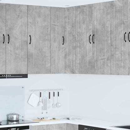 Keukenkast aan de muur met plank Beton Grijs 57 x 57 x 100 cm