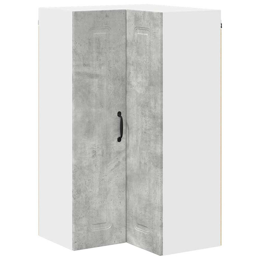 Keukenkast aan de muur met plank Beton Grijs 57 x 57 x 100 cm
