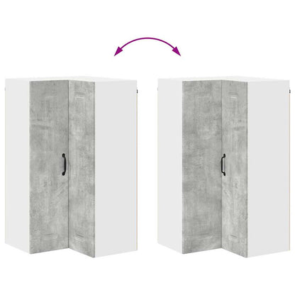 Keukenkast aan de muur met plank Beton Grijs 57 x 57 x 100 cm