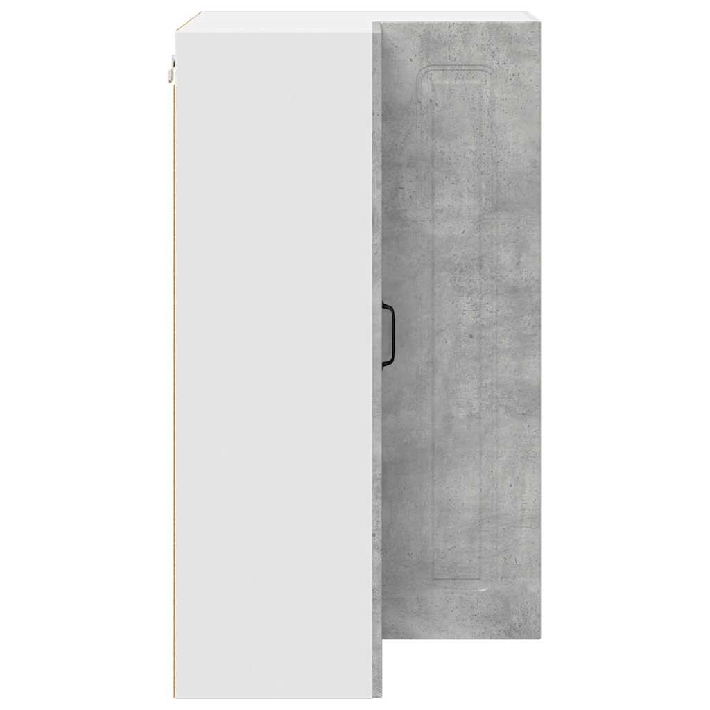Keukenkast aan de muur met plank Beton Grijs 57 x 57 x 100 cm