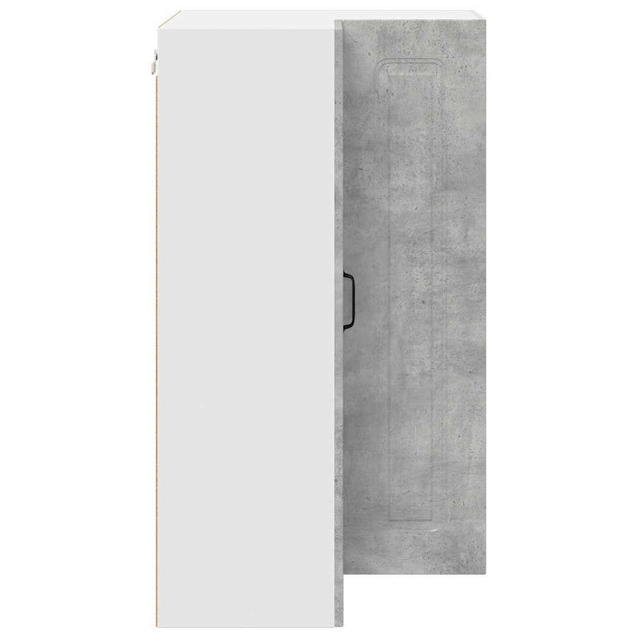 Keukenkast aan de muur met plank Beton Grijs 57 x 57 x 100 cm