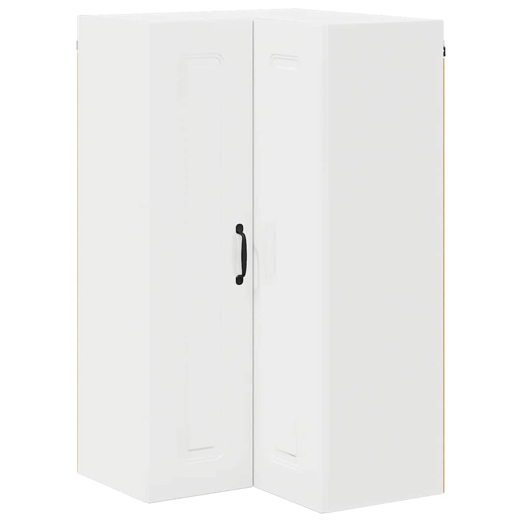 Keukenkast aan de muur met plank Hoogglans wit 57 x 57 x 100 cm