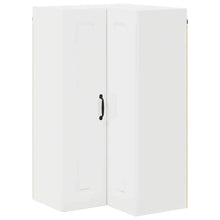 Keukenkast aan de muur met plank Hoogglans wit 57 x 57 x 100 cm
