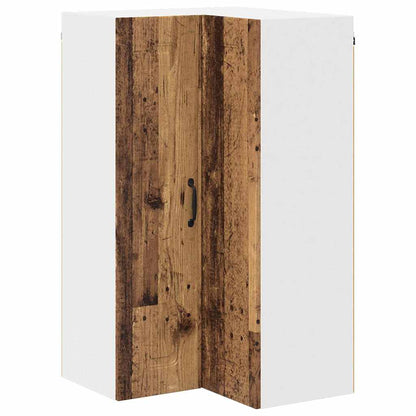 Keukenkast aan de muur Oud Hout 57 x 57 x 100 cm Bewerkt hout