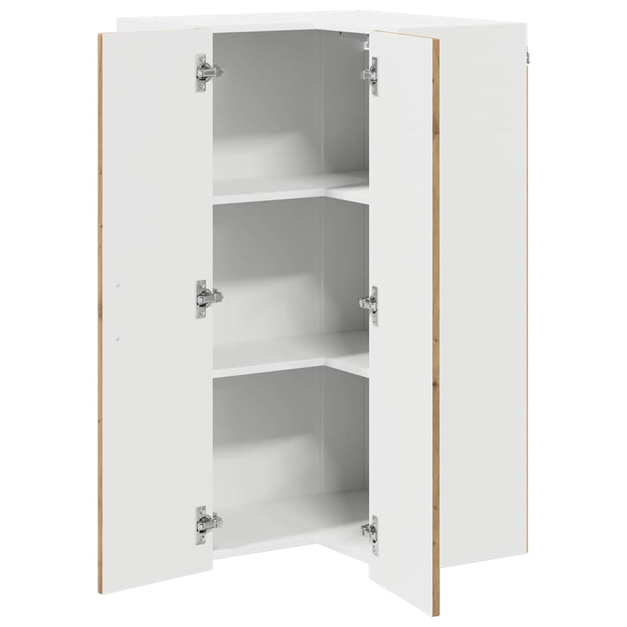 Keukenkast aan de muur met plank Artisan Eiken 57 x 57 x 100 cm