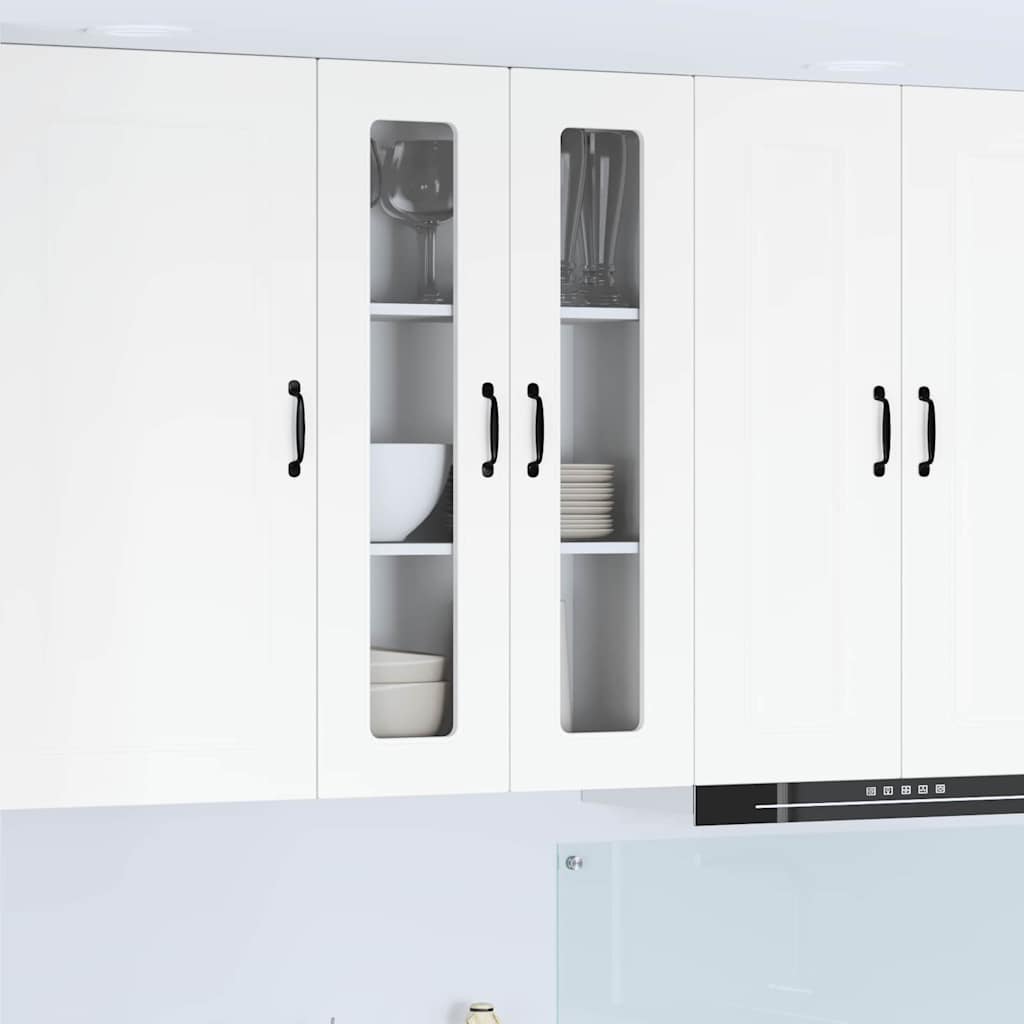 Keukenkast aan de muur Wit 60 x 31 x 100 cm Bewerkt hout