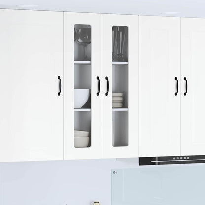 Keukenkast aan de muur Wit 60 x 31 x 100 cm Bewerkt hout