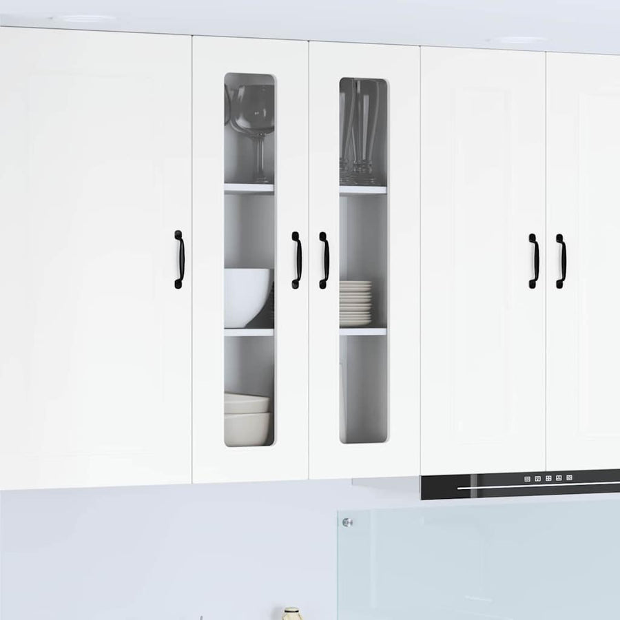 Keukenkast aan de muur Wit 60 x 31 x 100 cm Bewerkt hout