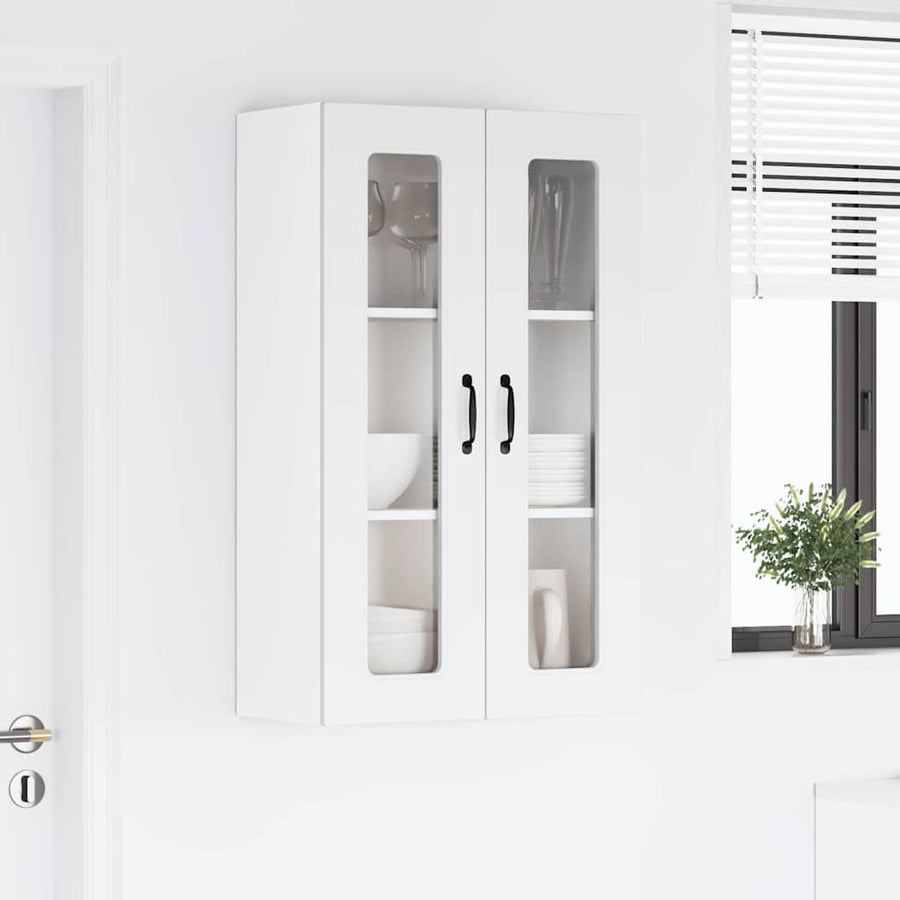 Keukenkast aan de muur Wit 60 x 31 x 100 cm Bewerkt hout