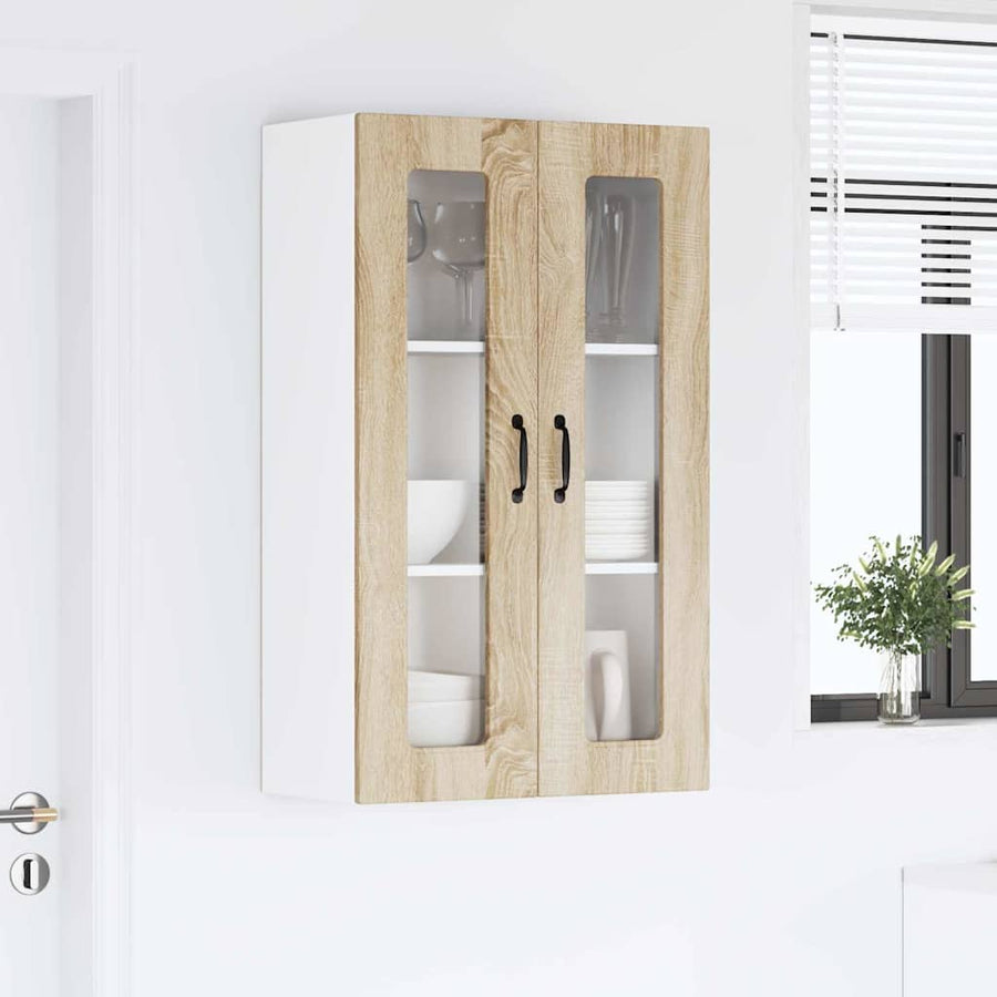Keukenkast aan de muur met plank Sonoma Eiken 60 x 31 x 100 cm