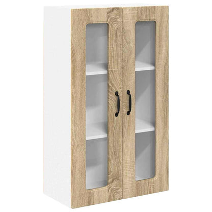 Keukenkast aan de muur met plank Sonoma Eiken 60 x 31 x 100 cm