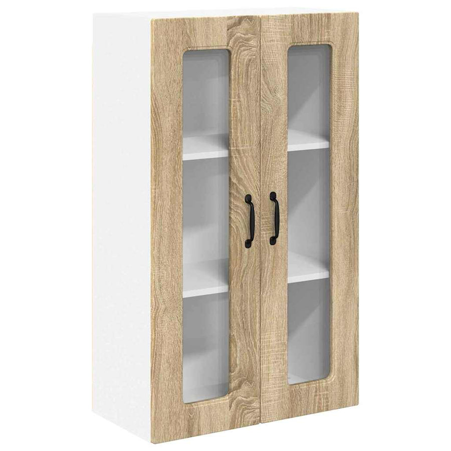 Keukenkast aan de muur met plank Sonoma Eiken 60 x 31 x 100 cm
