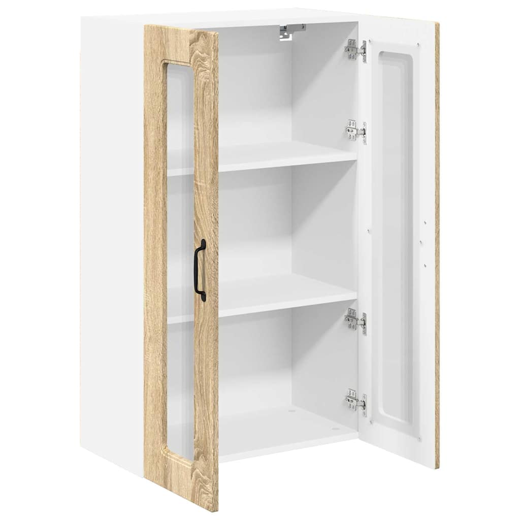 Keukenkast aan de muur met plank Sonoma Eiken 60 x 31 x 100 cm